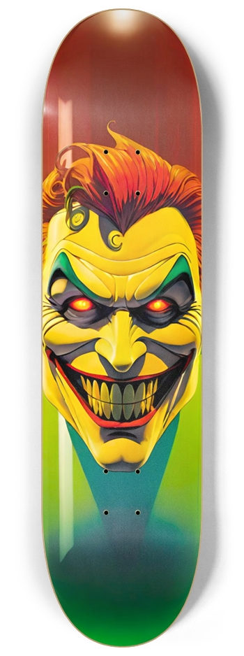 BATWISE BAMBOO Joker 01 - Limited Edition Deck 8-1/4 Skateboard Deck