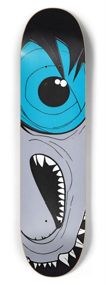 Anime Monkey Hacksaw Joe 01 7-3/4 Skateboard Deck