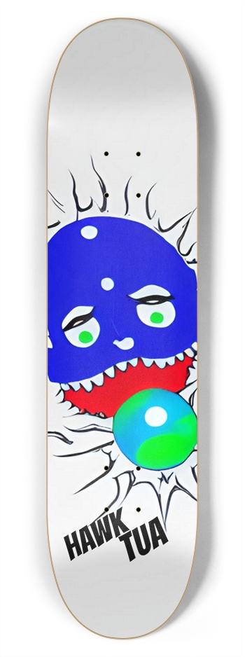 Anime Monkey Hawk Tua Girl 02 7-3/4 Skateboard Deck