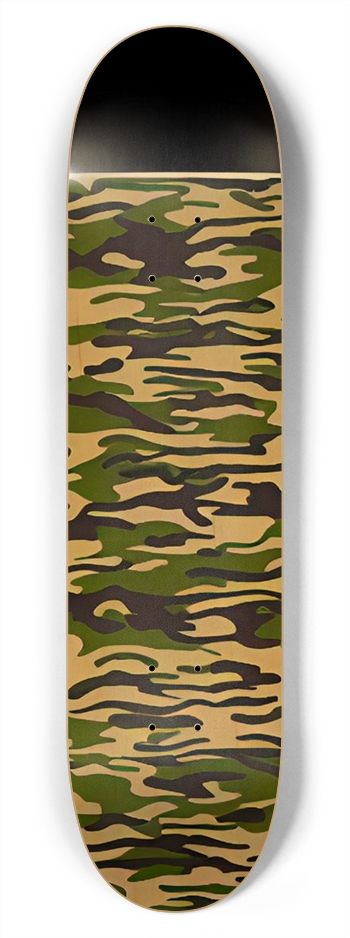 Burbank California POP JOE CAMO 03 Deck 7-3/4 Skateboard Deck