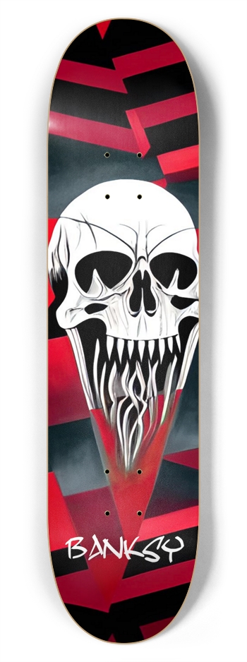 Banksy Deck Graffiti Baller 04 7-3/4 Skateboard Deck