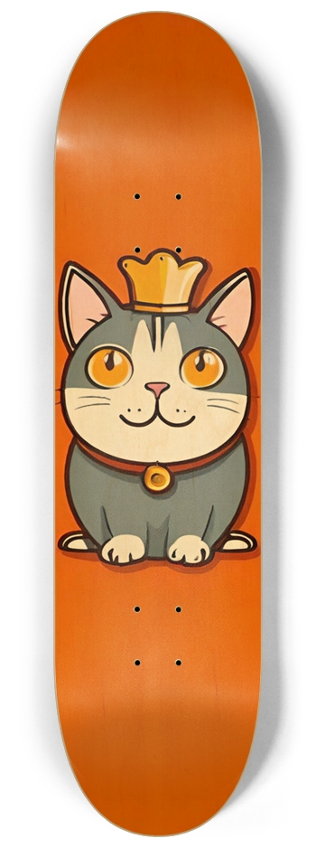 Anime Monkey Fat Cat 01 8-1/4 Skateboard Deck