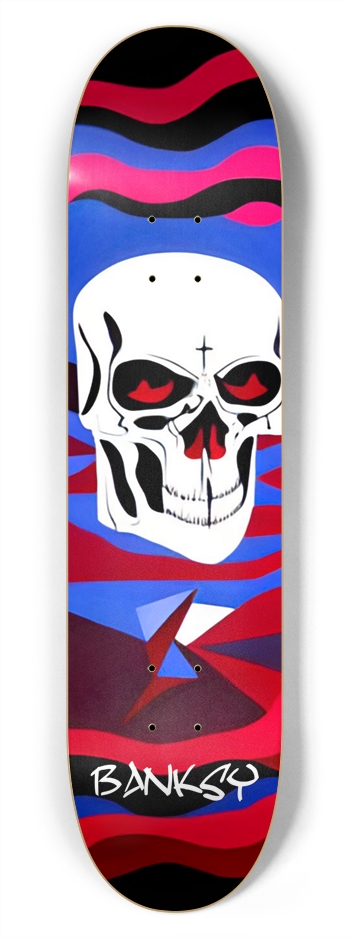 Banksy Deck Graffiti Baller 03 7-3/4 Skateboard Deck