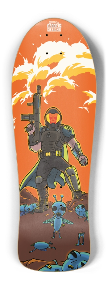 Bug Spray Old School 10.25" Old School Shape