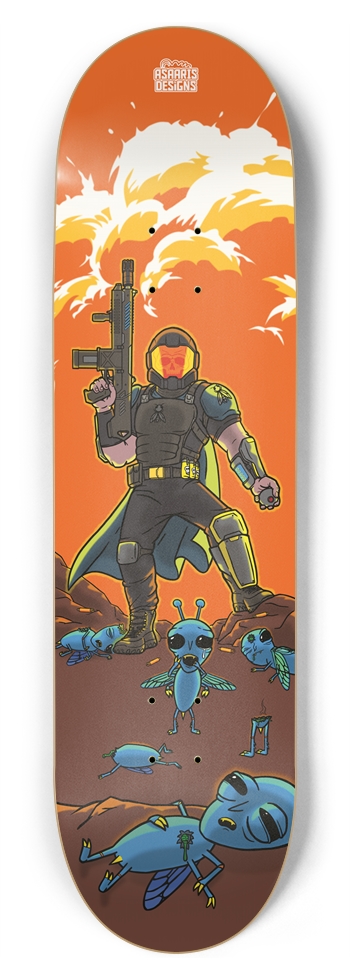 Bug Spray 8.75" 8-3/4 Inch Skateboard