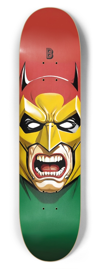 BATWISE BAMBOO MEXICO BATMAN 01 Deck 7-3/4 Skateboard Deck