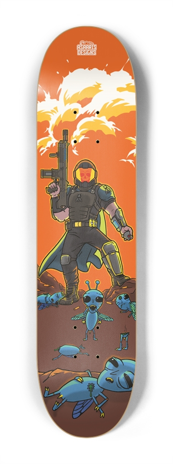 Bug Spray 7.25" (KIDS) 7-1/4 Mini/Kid Skateboard