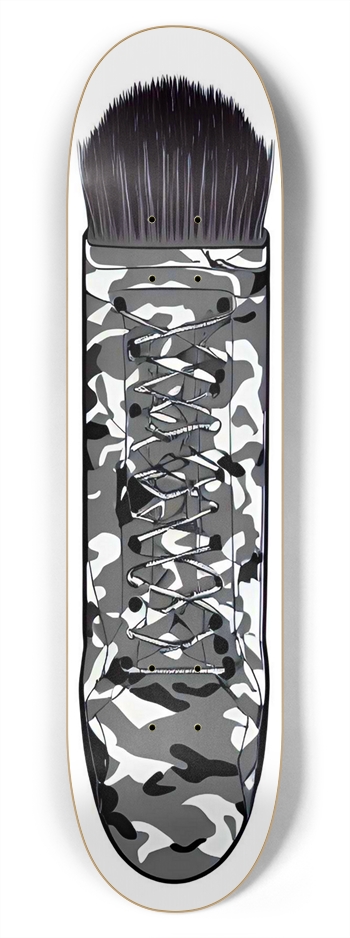 Burbank California Camo Pumps 01 Deck 7-3/4 Skateboard Deck