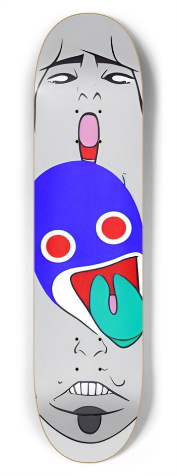 Deadman Hawk Tua Girl Ahegao 02 7-3/4 Skateboard Deck