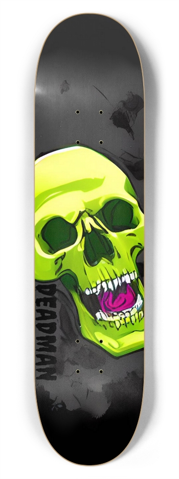 Deadman Ghoul 01 Graffiti Deck 7-3/4 Skateboard Deck