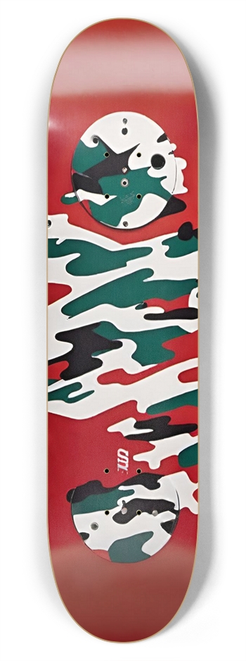 CLOUD9 Camo 01Deck 7-3/4 Skateboard Deck