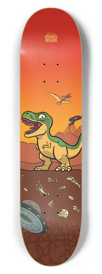 Rexy 7.62" 7-5/8 Skateboard Deck