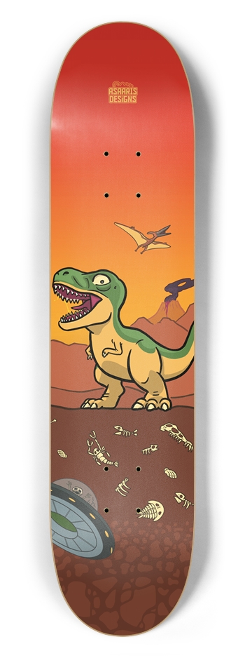 Rexy 7.5" 7-1/2 Skateboard Deck