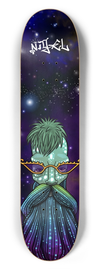 Trip Beard Skateboard 7-1/2 Skateboard Deck