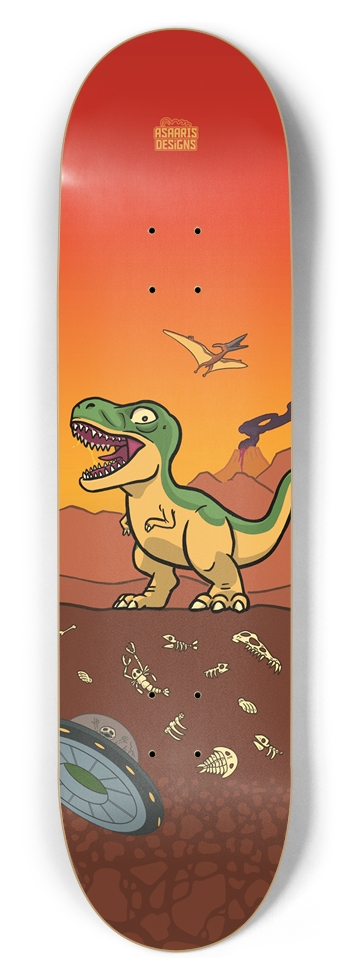 Rexy 8.5" 8-1/2 Skateboard Deck