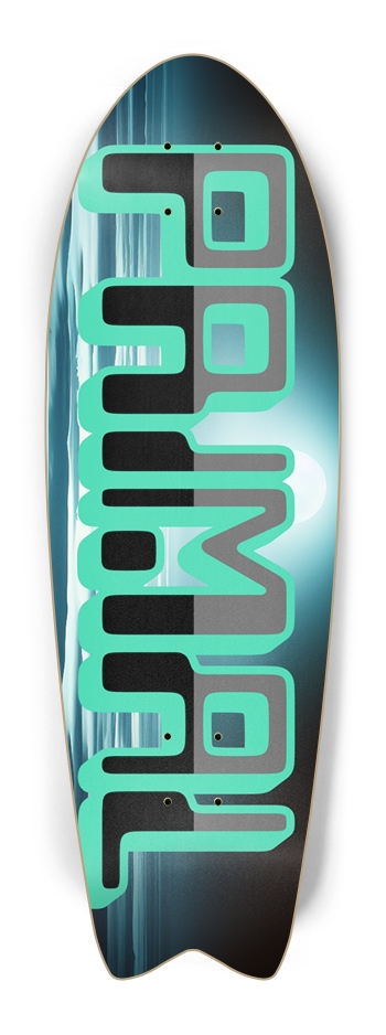 Custom Skateboard Fish Tail