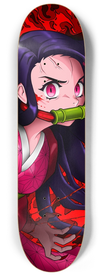 Nezuko - Demon Slayer 8-1/4 Skateboard Deck