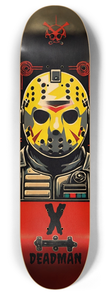 DEADMAN JASON 8-Bit 010 8 Inch Skateboard Deck