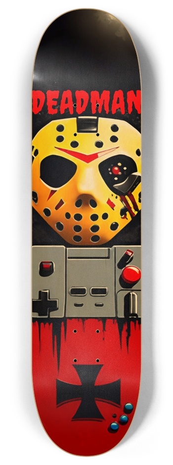 DEADMAN JASON 8-Bit 07 8 Inch Skateboard Deck