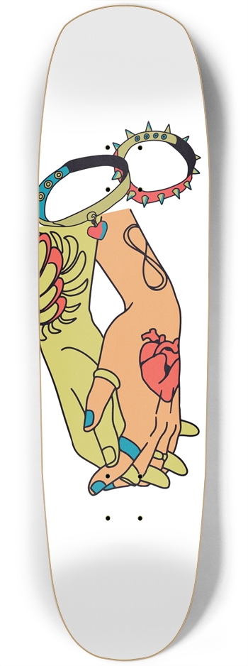 Punk 4 Eva Custom Square Nose Skateboard Square Nose