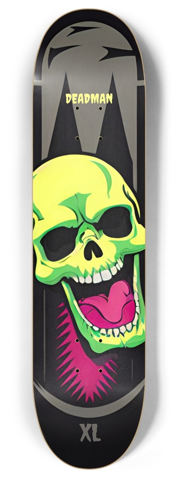 Deadman Skeletor Burn 05 8 Inch Skateboard Deck