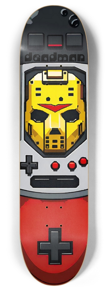 DEADMAN JASON 8-Bit 012 8 Inch Skateboard Deck