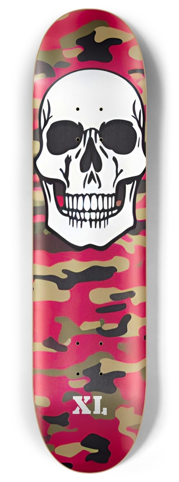 DEADMAN Skull 01 XL Deck 8 Inch Skateboard Deck