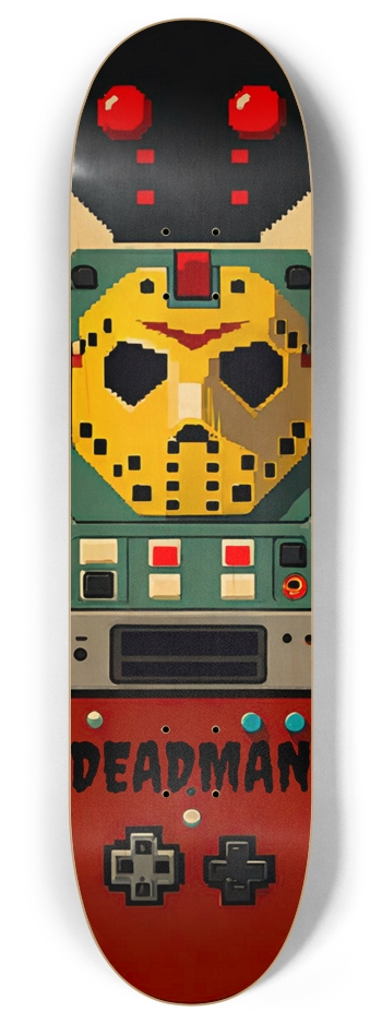 DEADMAN JASON 8-Bit 013 8 Inch Skateboard Deck