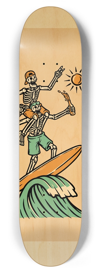 Bros Custom 7 7/8 Popsicle Skateboard 7-7/8 Skateboard Deck