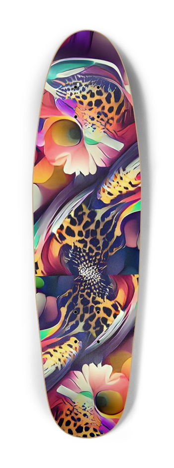 Glow in the Dark Chooes Custom Cruiser Skateboard Cruiser Shape