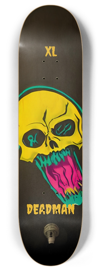 Deadman Skeletor Burn 04 8 Inch Skateboard Deck