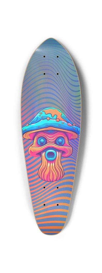 Shroom Zoom Custom Mini Cruiser Skateboard Mini Cruiser