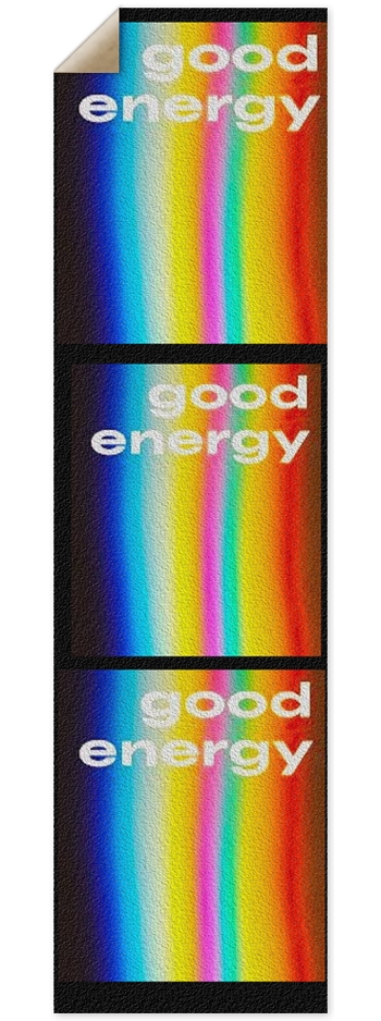 good energy Technicolor GripTape 9 x 33 Inch Griptape