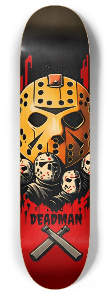 DEADMAN JASON 8-Bit 09 8 Inch Skateboard Deck
