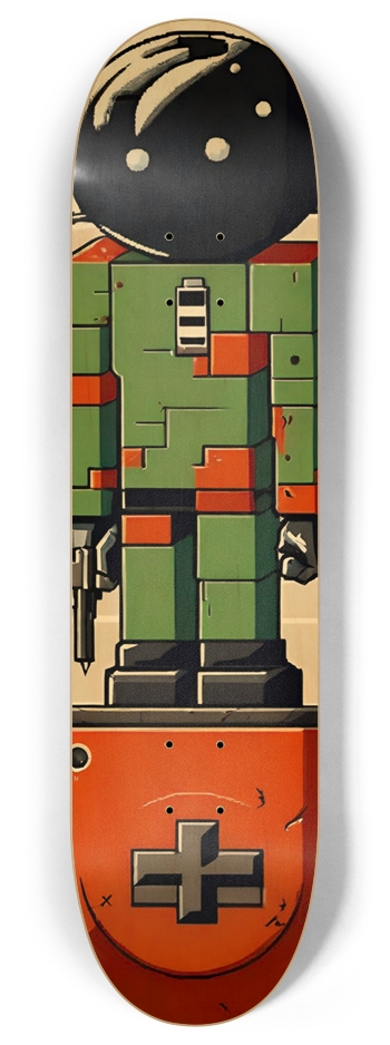 DEADMAN 8-Bit Adventure 01 8 Inch Skateboard Deck