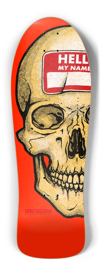 HELLO MY NAME IS... Old School Shape