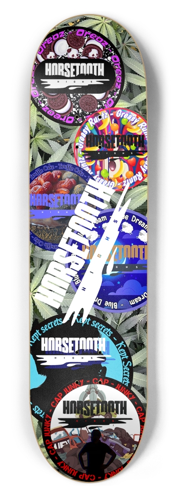 Sticker Bomb 3.0 8-1/2 Skateboard Deck