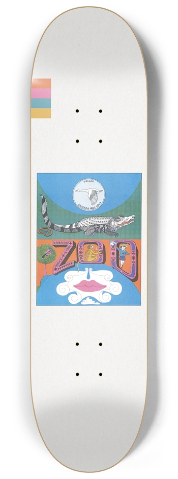 Alligator Pie 8-1/4 Skateboard Deck