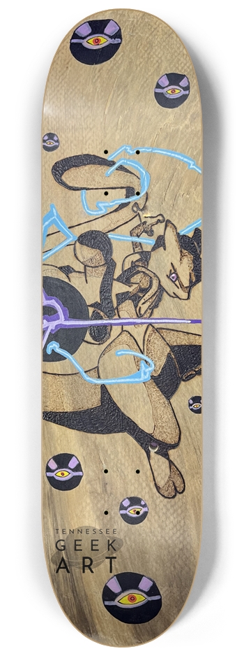 Mewtwo 8-1/4 Skateboard Deck