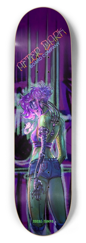 Cyber 8-1/2 Skateboard Deck