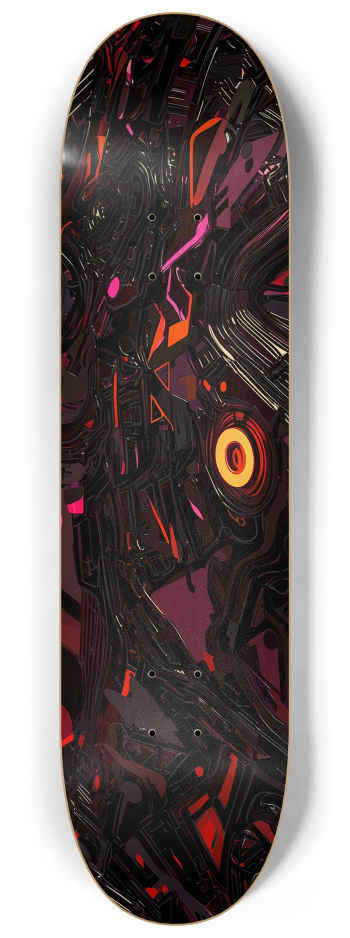 DTM Bold head Skateboard Series #1 8-1/4 Skateboard Deck