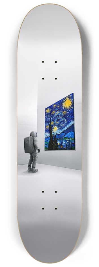 The Critic 8-1/4 Skateboard Deck