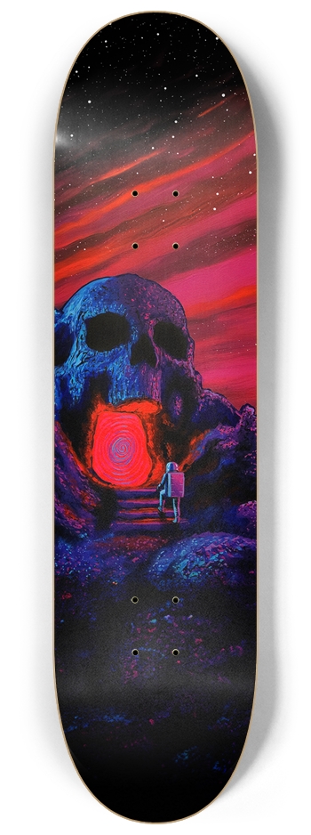 Enter At Your Own Risk 8-1/4 Skateboard Deck