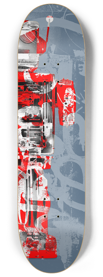 Robot Graffiti Duo #3 #2 8-1/4 Skateboard Deck