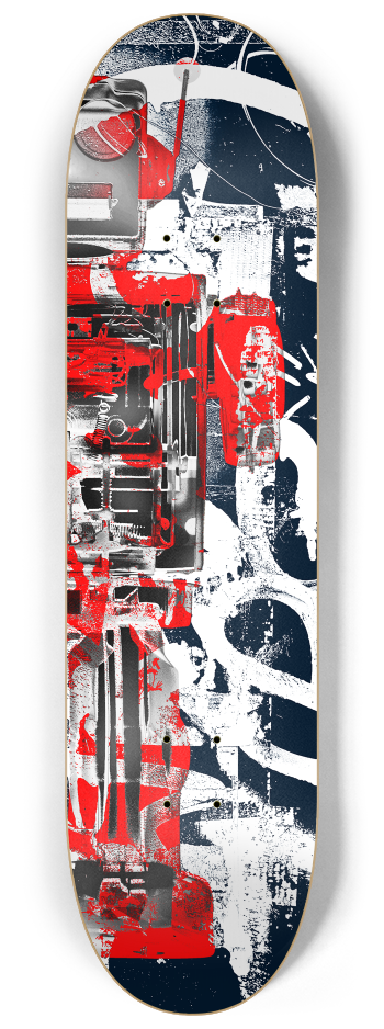Robot Graffiti Duo #7 #2 8-1/4 Skateboard Deck