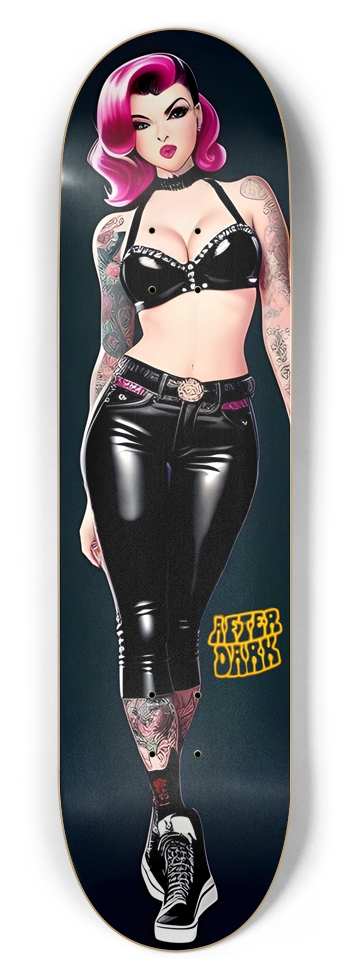 Tattoo Girl 8-1/2 Skateboard Deck