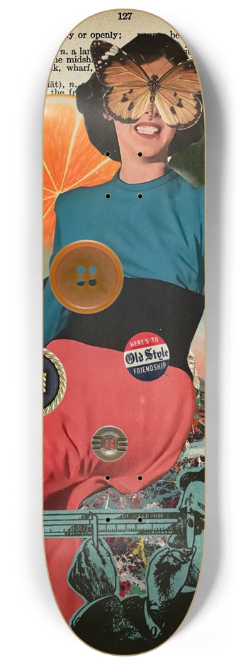 Old Style Friendship 8-1/4 Skateboard Deck