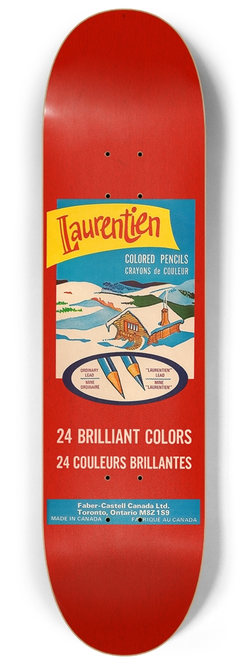 Laurentien 8-1/4 Skateboard Deck