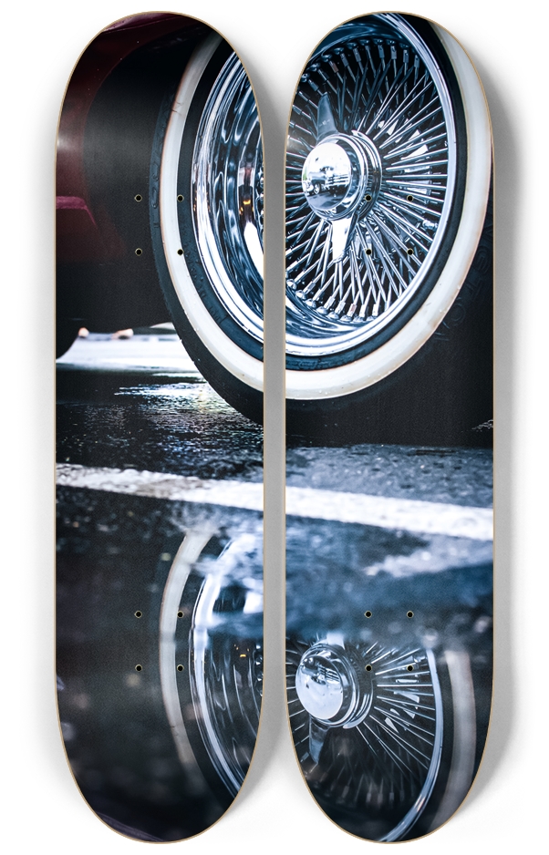 Lowrider Wall Art Lowrider Skateboard Deck 2 Decks 2 Deck Wall Series