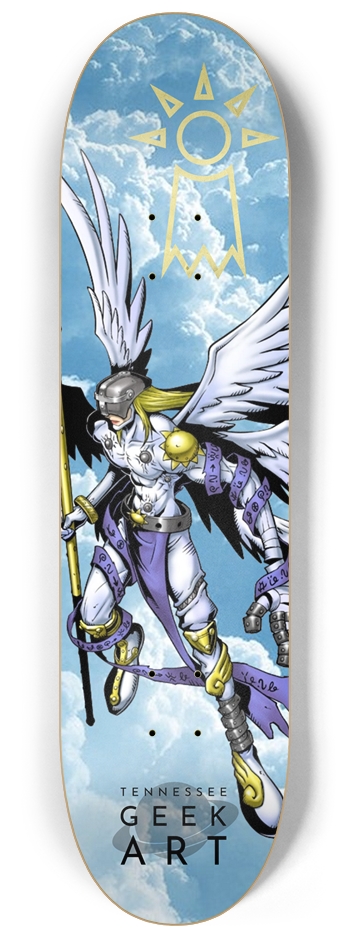 Angemon 8-1/4 Skateboard Deck